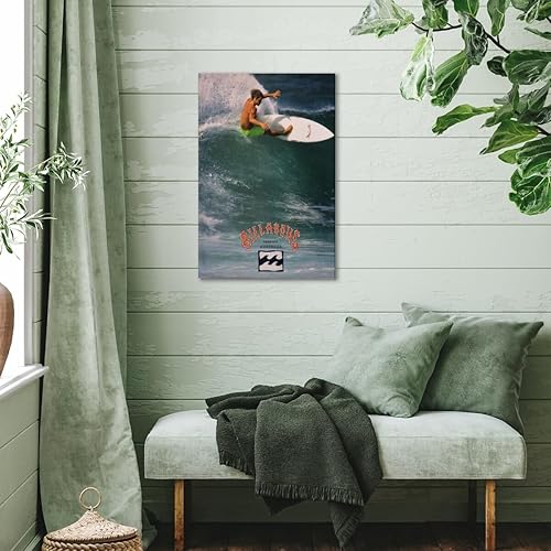 Miniatura 5 de Póster vintage de surf de 1990, arte clásico de pared de surf de olas costeras, impresión en lienzo retro oceánico, deportes oceánicos, Australia,