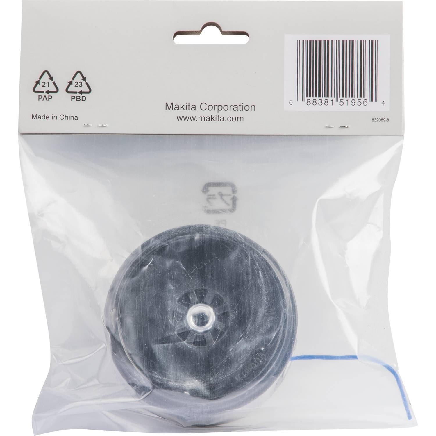 Makita 198853-0 Bump & Feed Trimmer Head, M8 X 1.25 RH, Black