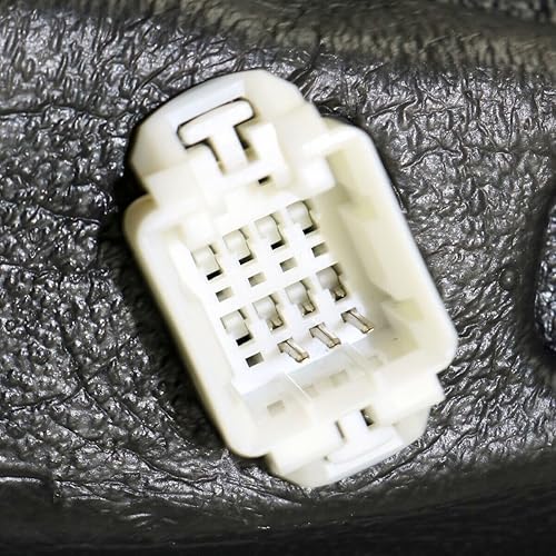 Miniatura 6 de Espejo de repuesto para Honda Civic Coupé 2006, 2007, 2008, 2009, 2010, 2011, espejo lateral del conductor incluye vidrio transparente, carcasa,