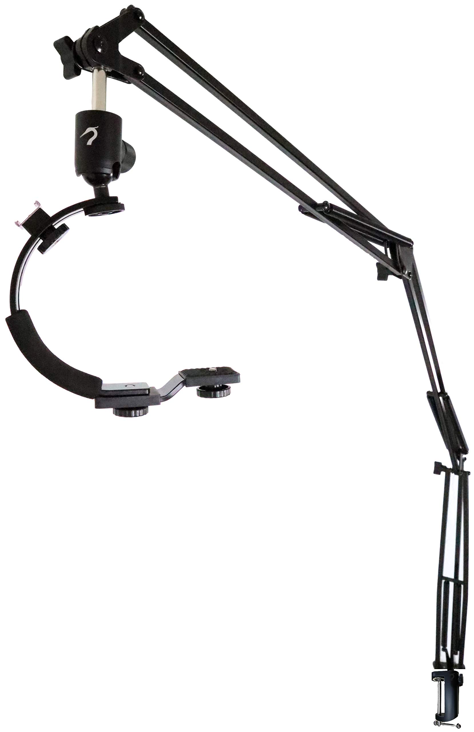 Buy 5ft Articulating Arm Camera Mount Flexible Desk Clamp Camera Arm