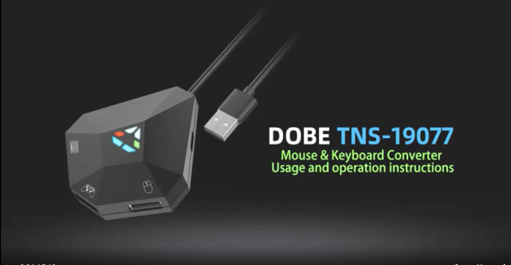 Amazon.com: Dobe NS-Switch PS4 PS3 Game Keyboard and Mouse Adapter