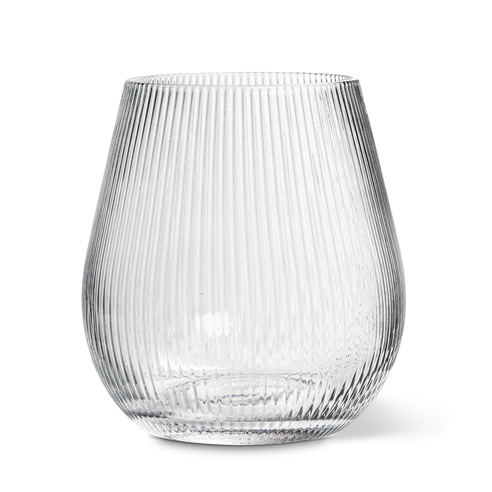 Vase étroit de 15,2 cm Abbott Collection en verre transparent pour fleur unique