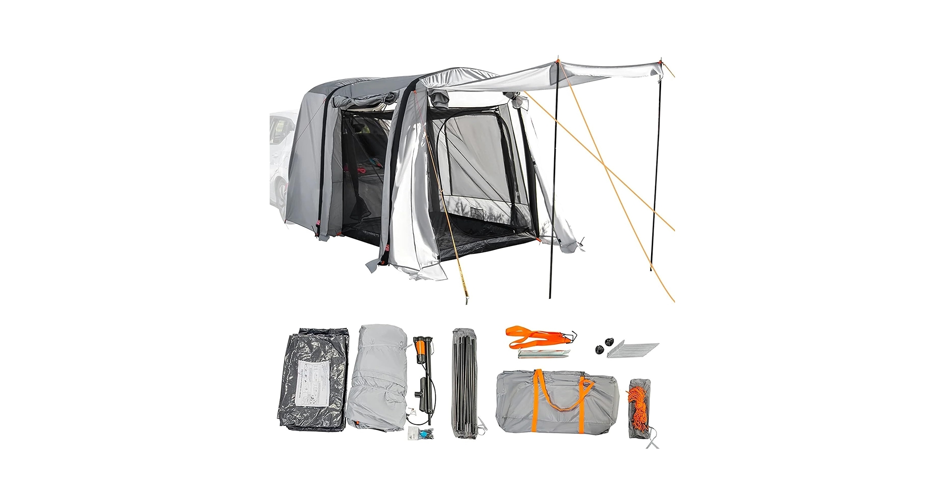 Amazon | インフレータブル 車 テント カーサイドシェルター カー