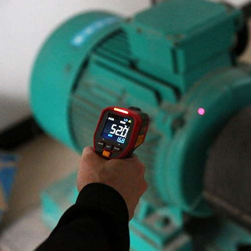 Miniatura 5 de UNI-T Termómetro infrarrojo UT301A+, no para humanos, -25.6F a 788F (-25.6 F a 788.0 F) pistola de temperatura láser digital sin contacto con