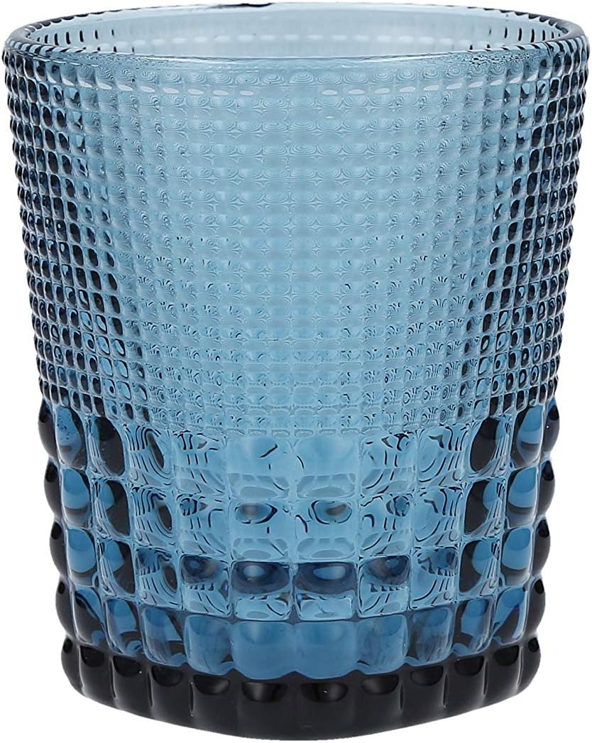 Fortessa Malcolm Iced Beverage Cocktail Glass, 15-Ounce, Gray, 6 Count