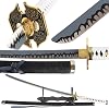 Bowen Devil May Cry 5 Vergil Yamato Sword,About 41 inches Stainless Steel Katana Real Metal Hand Forged,Dante's Rebellion Anime Game Original Texture,Nero 1:1Cosplay Sword