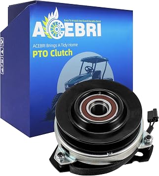 ACEBRI PTO Clutch for John Deere AM122969 STX38 LX172 LX176 LX178 LX188 175 | for John Deere ST30 LX186 108 111 116 130 160 165 175 AM115090 AM118969 AM119971 AM123038 112-L Electric PTO Clutch