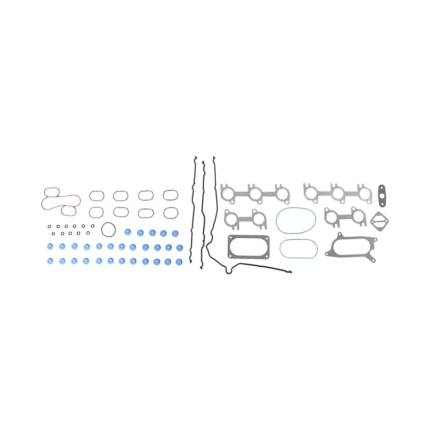 DNJ HGS4184 Head Gasket Set for 2003-2019 Ford E-350 Club Wagon, E-350 Super Duty, E-450 Super Duty 6.8L V10 20V SOHC 415cid