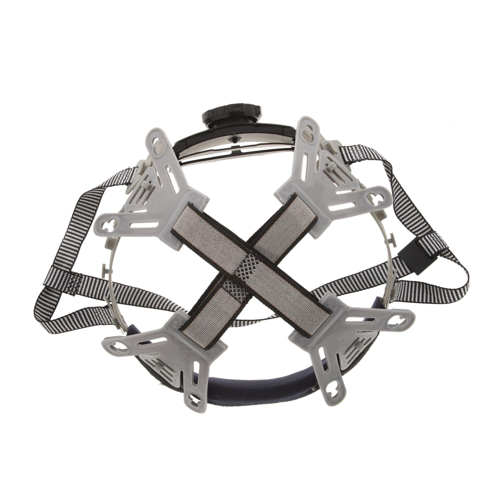 POPETPOP fodera del casco fodera del cappello casco da costruzione accessori per elmetti protettivi sostituzione della sospensione dell'elmetto plastica Grey
