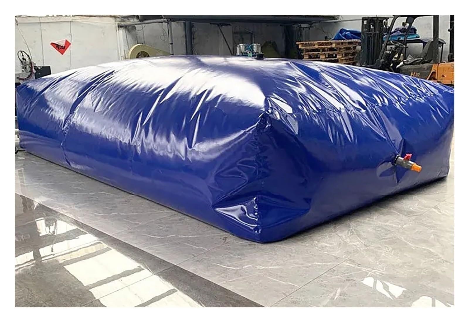 Depósito de Agua Flexible Container Water Storage Bag with Tap Thickened Garden Portable Used In Construction/Agriculture/Transportation Pre-Loading Bag for Bridges