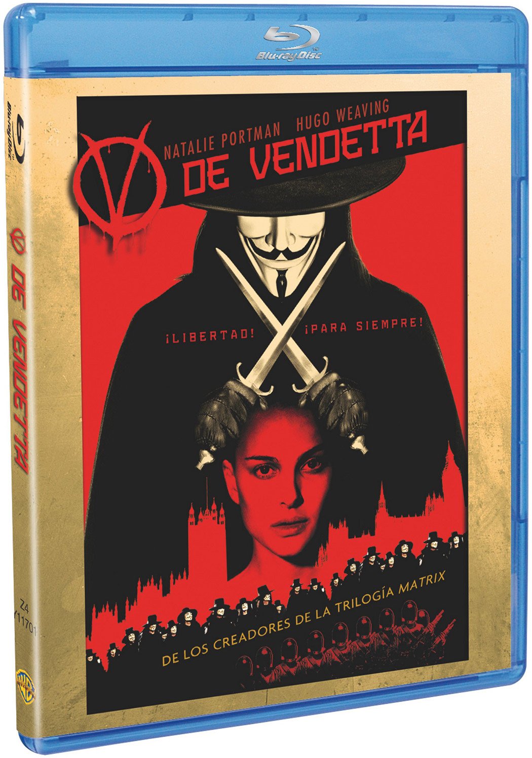 V De Vendetta Blu-Ray [Blu-ray]: Amazon.es: Stephen Fry, Tim ...