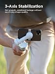 DJI OM 4 SE - 3-Axis Smartphone Gimbal Stabilizer avec trépied, design magnétique, portable et pliable, ActiveTrack 3.0, Mode d'histoire, stabilisateur de blogs, YouTube TikTok Vidéo, pour Android et iPhone