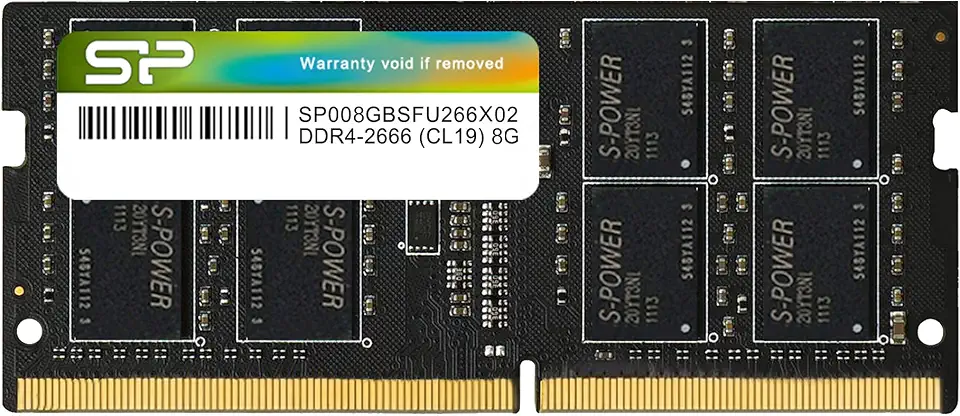 Silicon Power Upgrade 8GB DDR4 2666MHz 1.2V SODIMM Laptop Notebook RAM Memory Module SP008GBSFU320X02