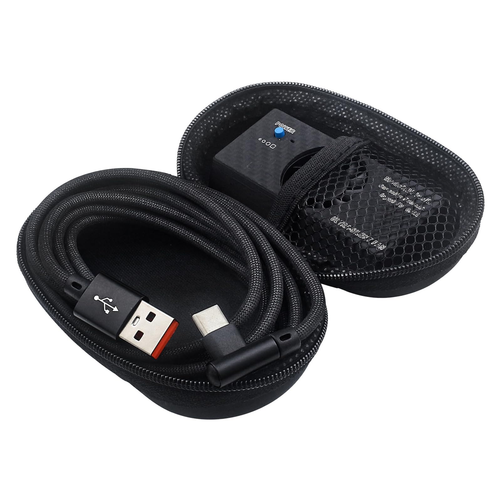Ventola di raffreddamento ad efficienza per telecamere in streaming live Processo super silenzioso Alimentato tramite USB Dispositivo di dissipazione del calore portatile Coerente A6400