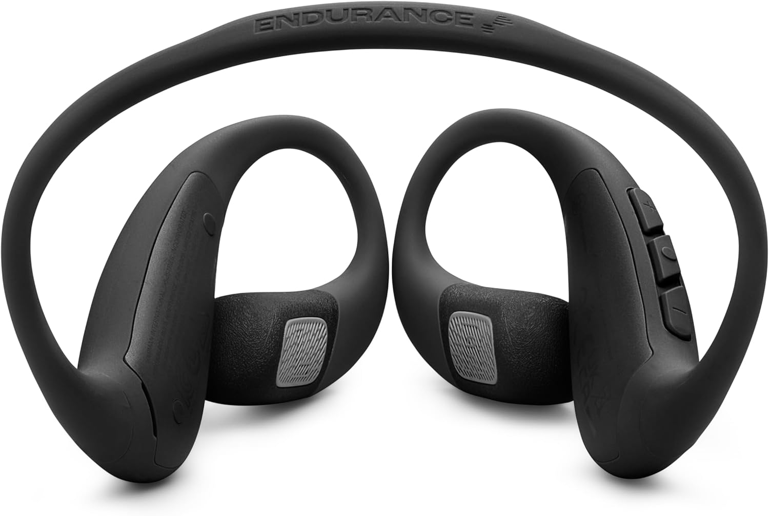 JBL Endurance Pace - Open-Ear Sport Headphones with Memory Wire Neckband, Water & dust Proof (IP68), 2 beamforming mics, up to 10 Hours of Music, Hands-Free Calls and Music Management (Black/Grey) image 6