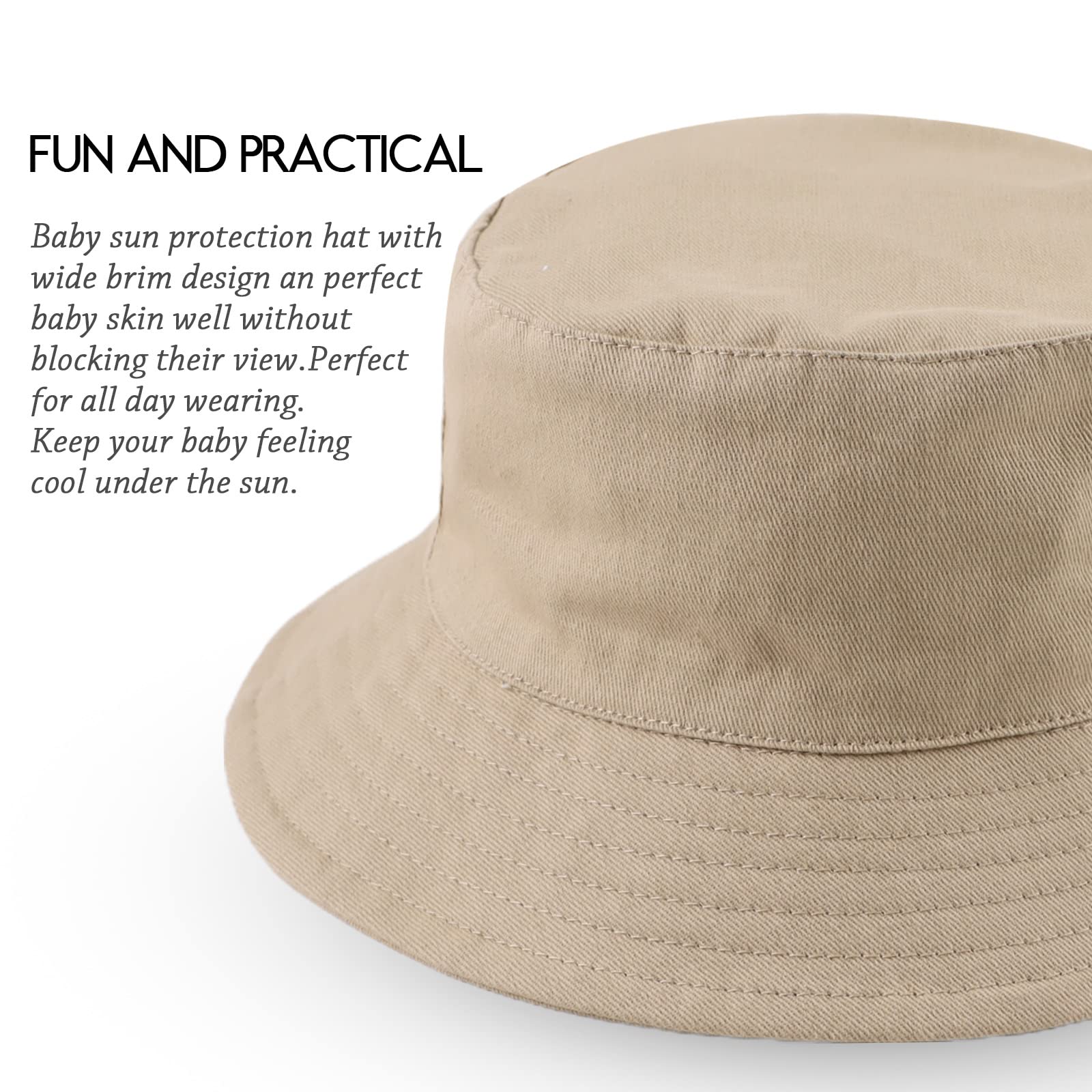 Visiter la boutique XIAOHAWANG XIAOHAWANG Large Bord Chapeau de Soleil Bébé Enfant Bonnet d’été pour Garçon Fille Anti-UV Casquette Réglable in use