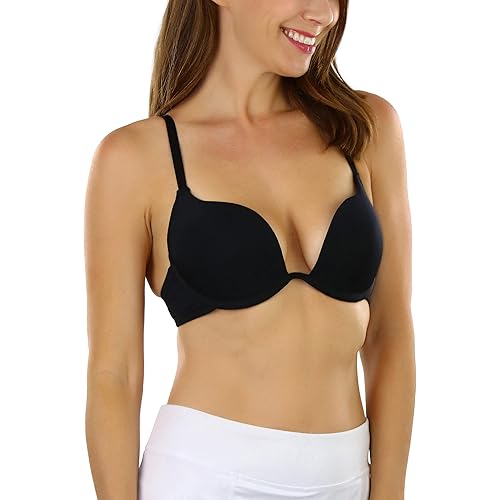 ToBeInStyle Women's Deep Plunge Convertible V Bra