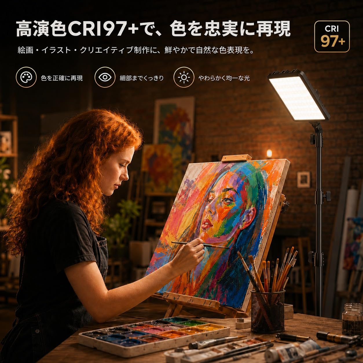 Amazon | NiceVeedi 2パック撮影用ライト LEDビデオライト 写真