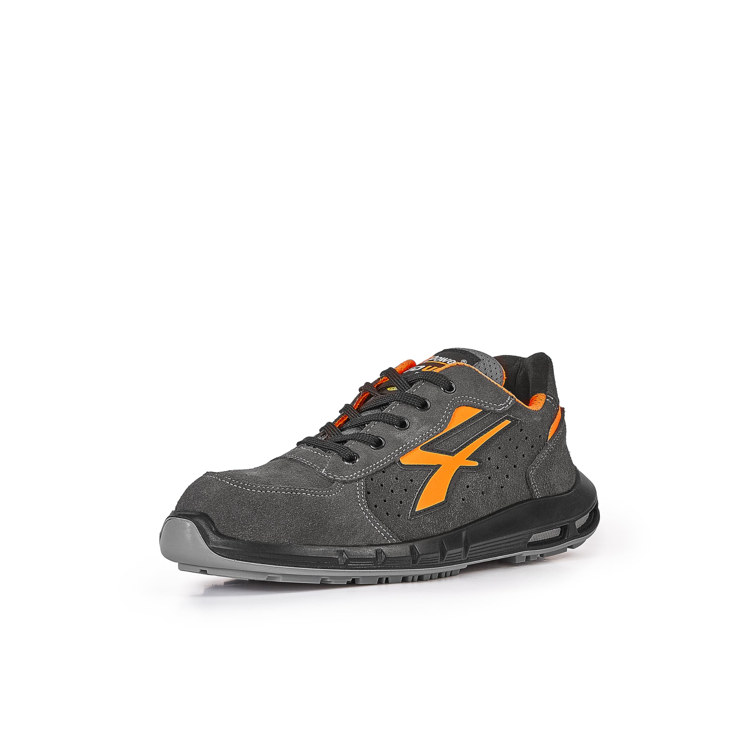 U-power Rep UP SIRIO PLUS buty ochronne, lekkie, odporne na przebicie, unisex, podeszwa łykowa, wkładka Infinergy, z aluminiowymi noskami, rozmiar 37, czarny, 37 EU
