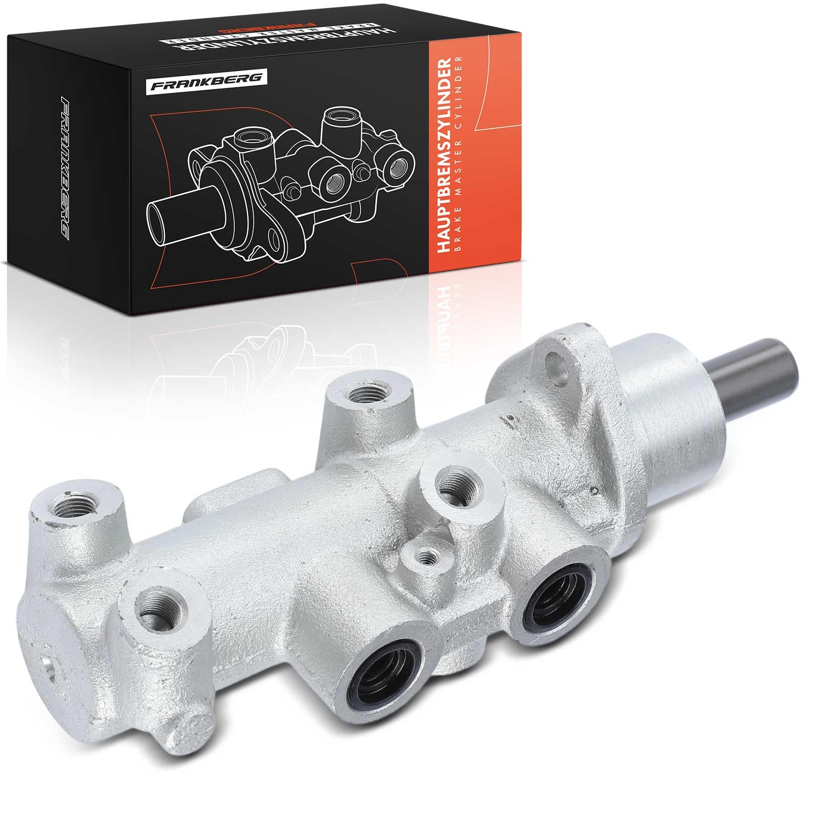 Frankberg Hauptbremszylinder Bremszylinder Kompatibel mit Jumper Bus 230P 1.9L-2.8L 1994-2002 Ducato Bus 230 244 1.9L-2.8L 2001-2006 Boxer Bus 230P 244 1.9L-2.8L