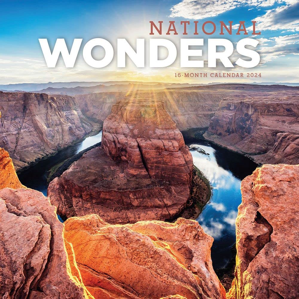 Carousel Calendars, National Wonders 2024 Wall Calendar