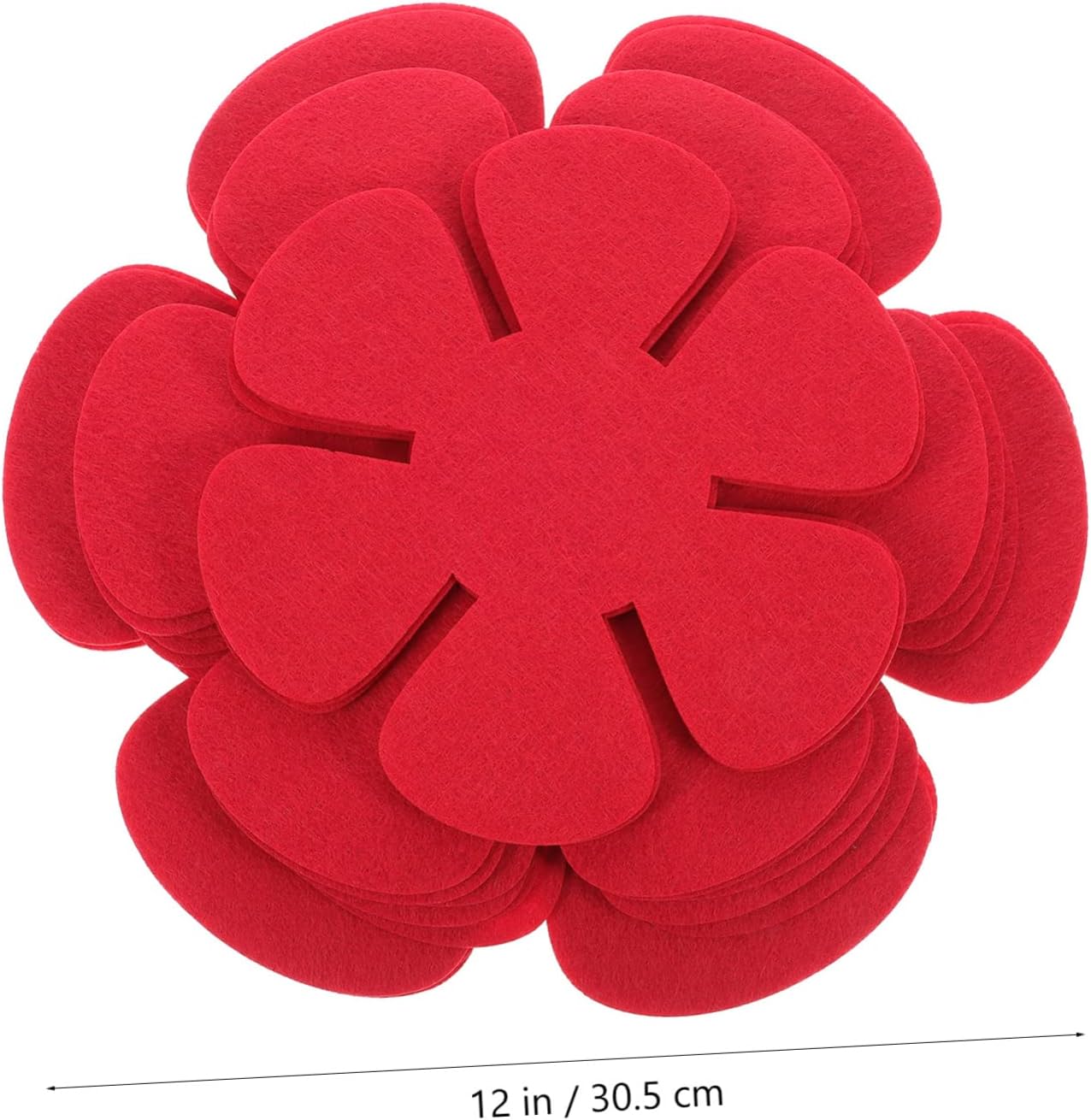 Hemoton 12Pcs Pot and Pan Protectors 12X12 Inch Heat Resistant Felt Pads Non-Woven Fabric Cushions for Cookware Storage and Table Protection