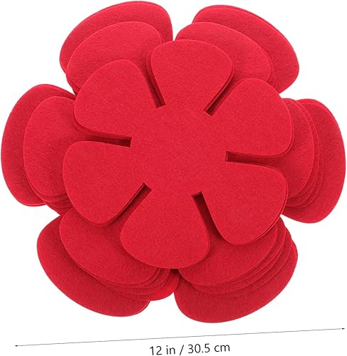 Vista 3 de 12 uds. Protector de olla resistente al calor, almohadillas antiadherentes para utensilios de cocina, tela no tejida, posavasos antideslizantes
