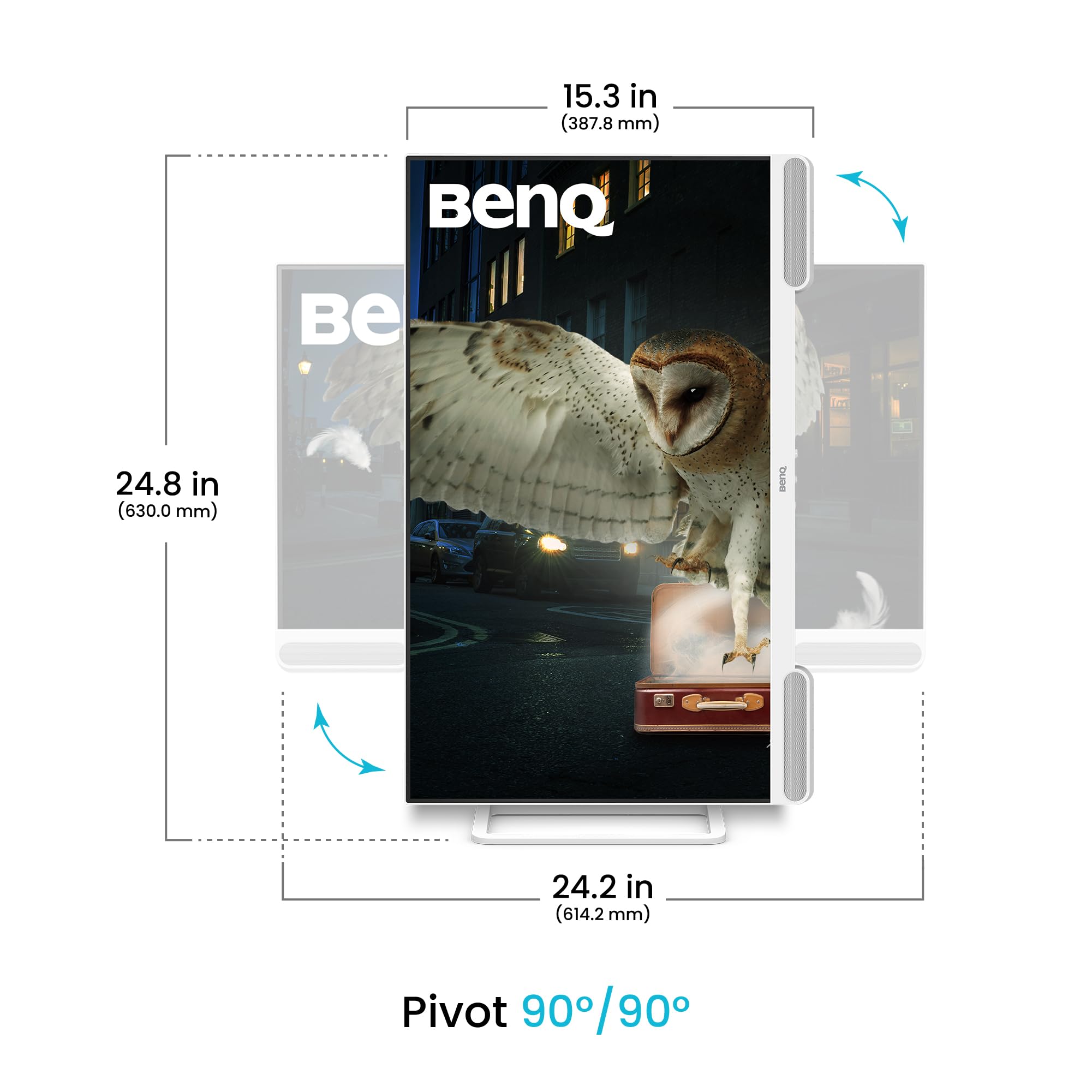 BenQ EW2790U 27 Zoll 4K Monitor - AI Kontrast und Sound integriert - Dettaglio