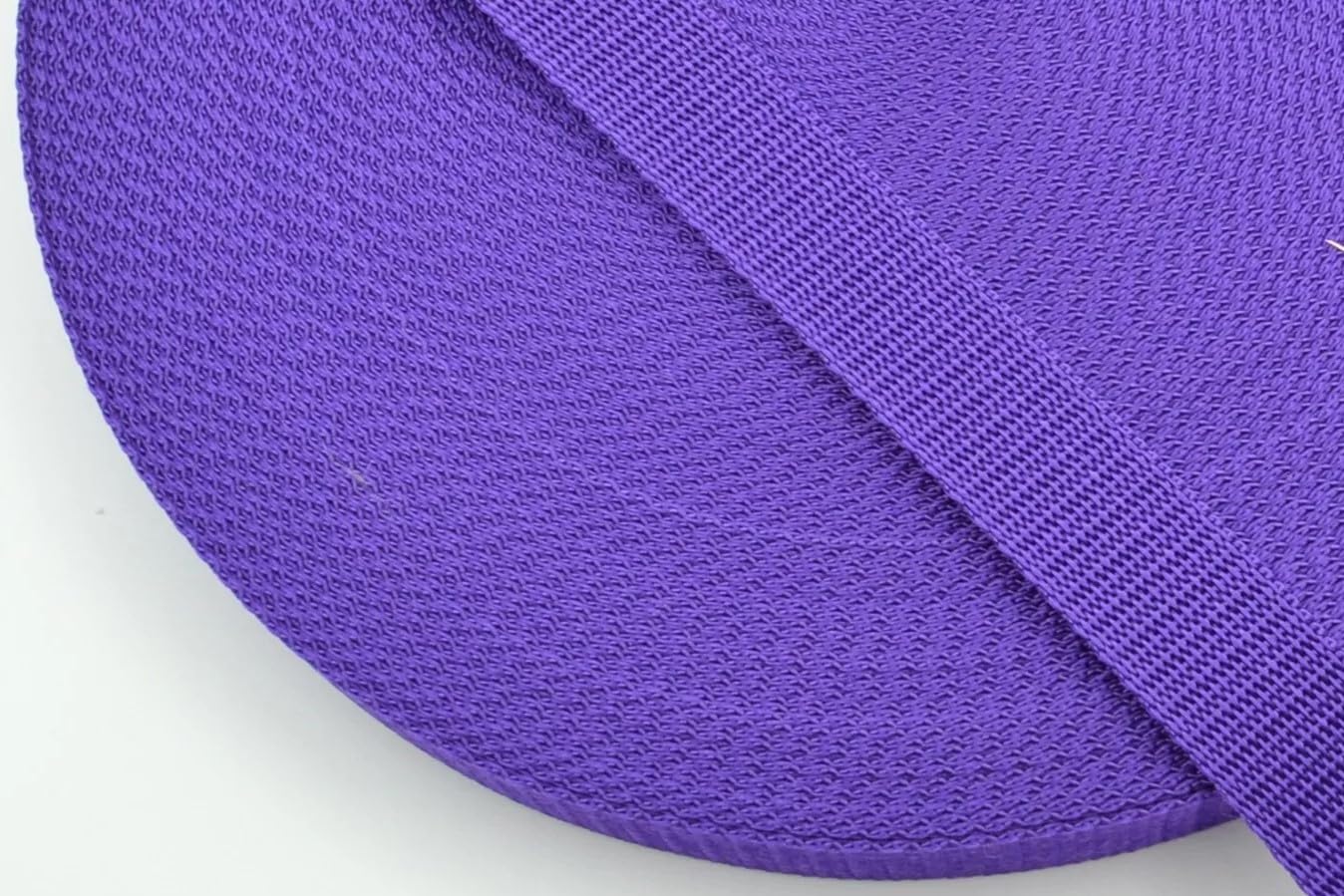 celloexpress Polypropylene Webbing Strapping - Strap Tape Bag Tote Handle - Purple 25mm (1 inch), 5m (500cm) โ image 1