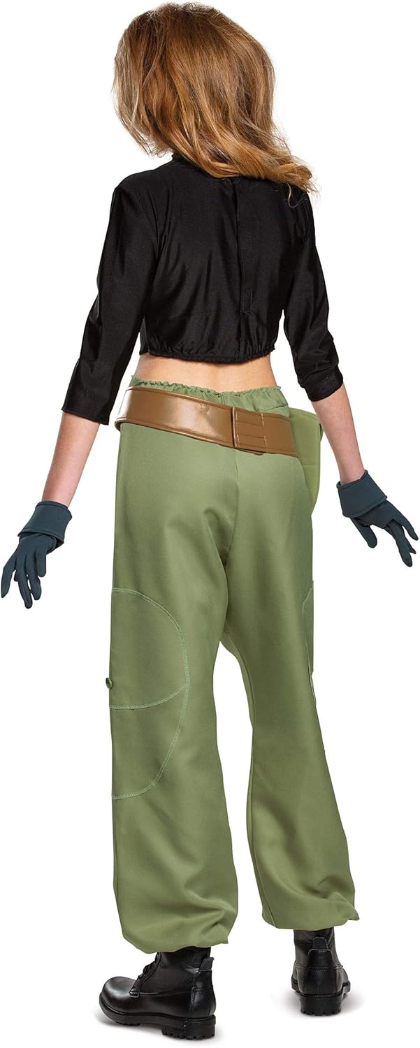 Disguise Kim Possible Costume, Official Womens Kim Possible Halloween Outfit, Adult Size Medium