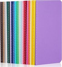 Small Notebook, 24 Pieces A6 Notepad, Office and School Lined Notebooks for Travel Journal, Journal, Notes,