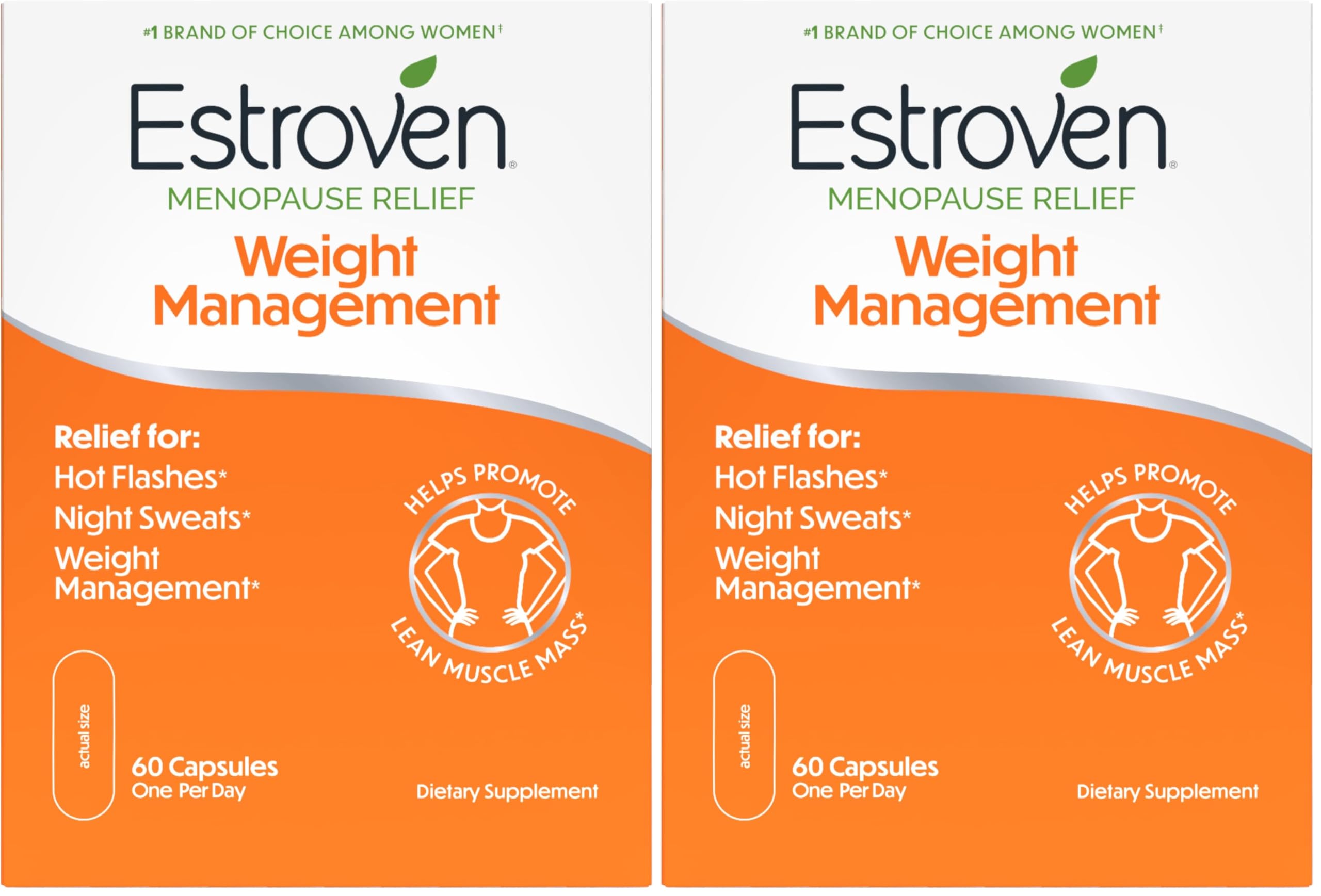 Estroven Weight Management for Menopause Relief Supplement for Women, 30 Ct — Amazon image 6