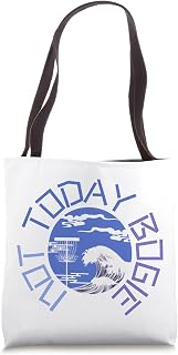 Not Today Bogie Funny Disc Golf Affirmations DiscTzu Tote Bag