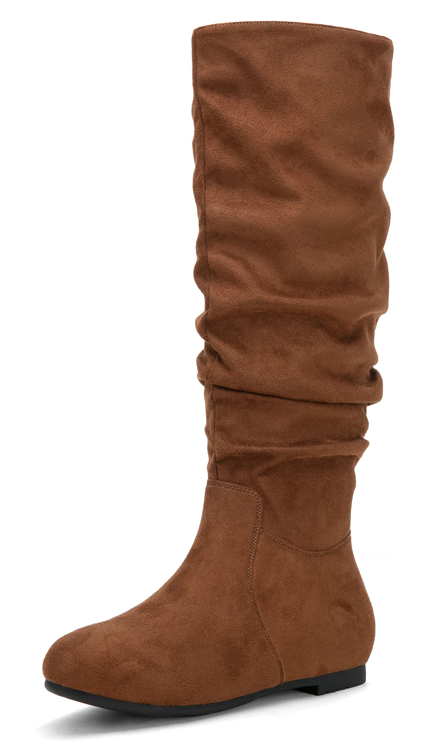 Women's 941 Knee High Boots, Fall Falt Slouch Boot, Tall Boot Pull on