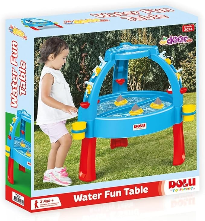 Dolu 3074 Sand and Water Activity Table Spielzeug, Mehrfarbig