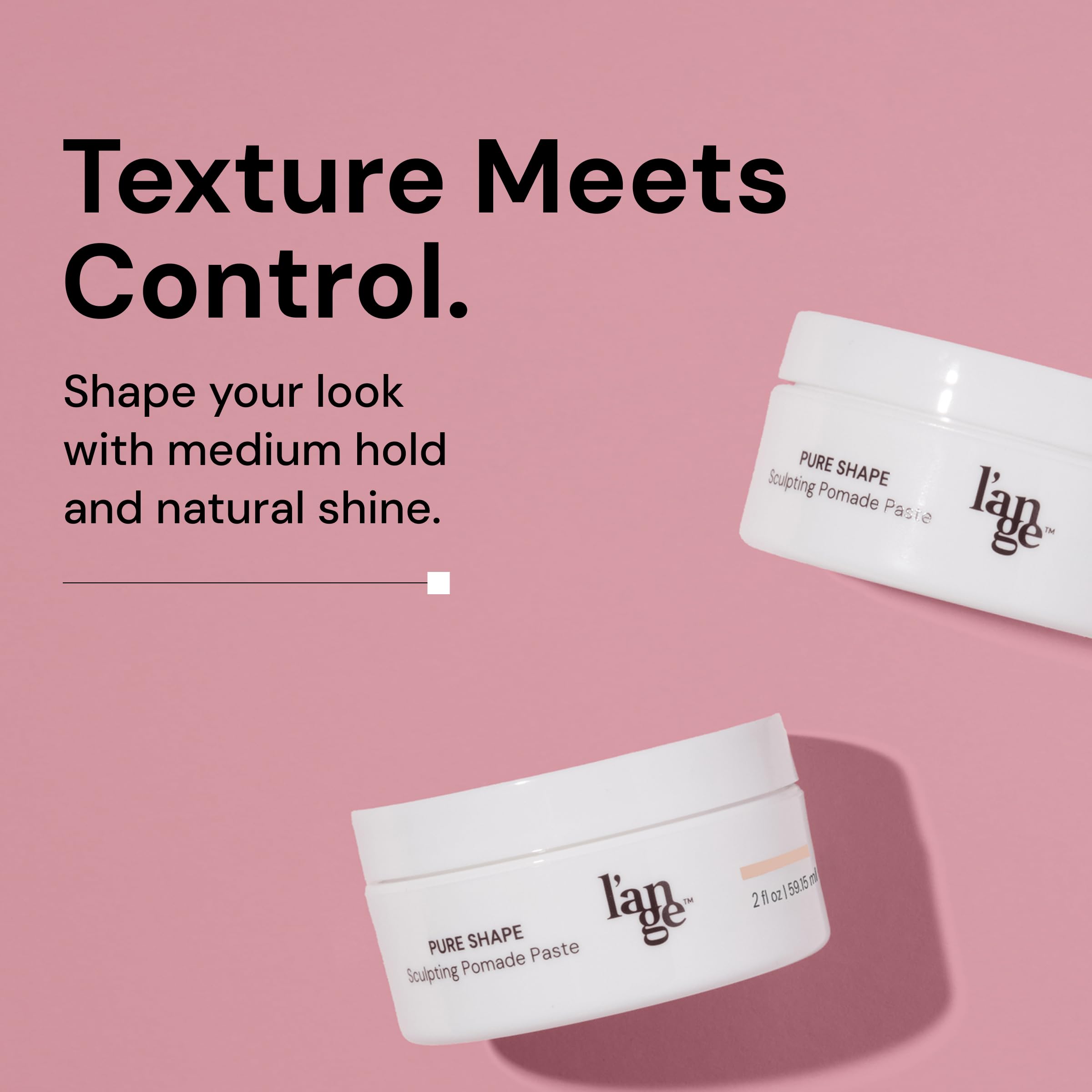 Amazon.com: L'ANGE HAIR Pure Shape Sculpting Pomade Paste | Light