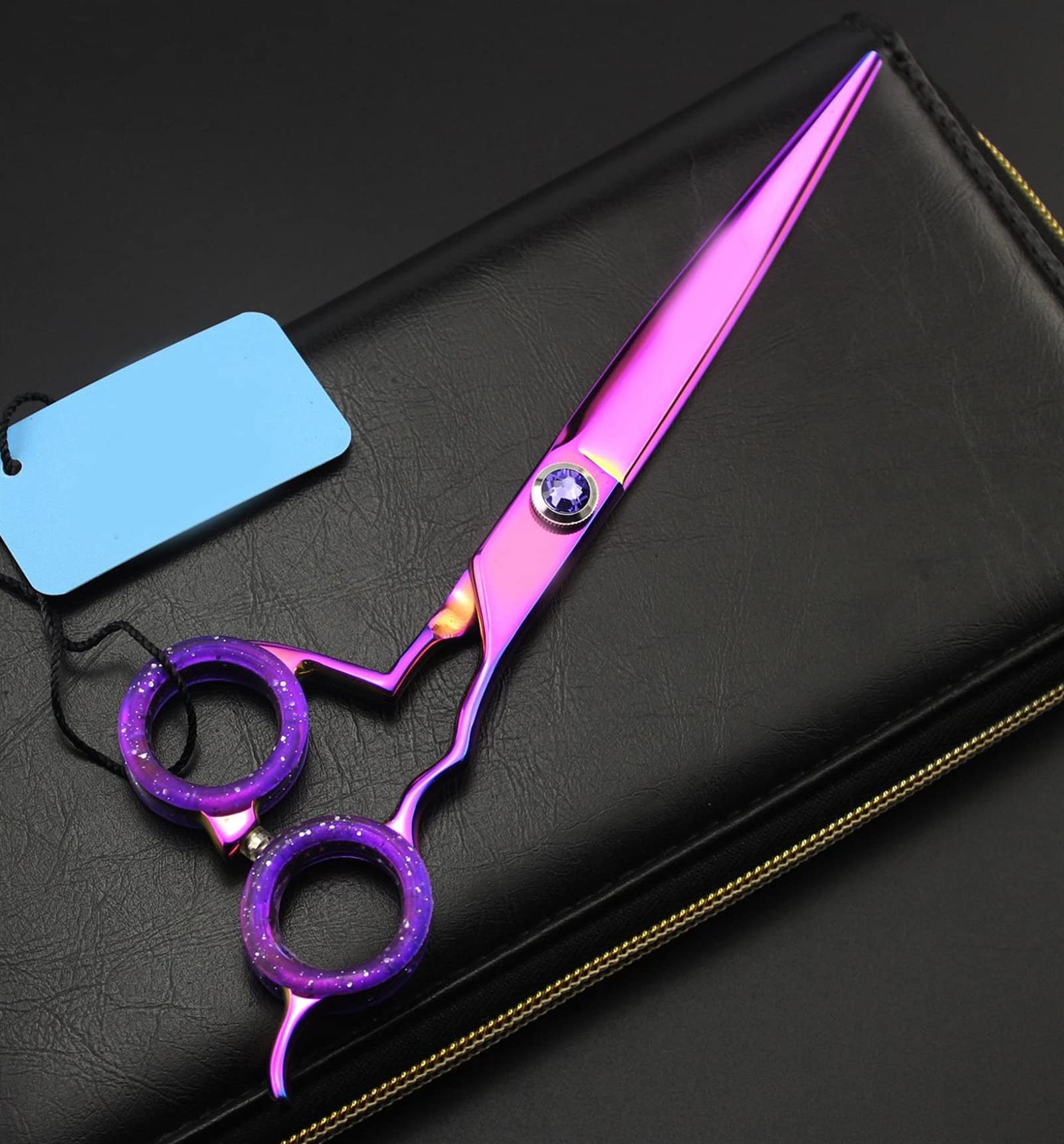 Ciseaux De Toilettage pour Chiens Et Chats, Ciseaux pour Poils d'animaux, Kit D'Outils De Coupe Tranchants pour Barbier