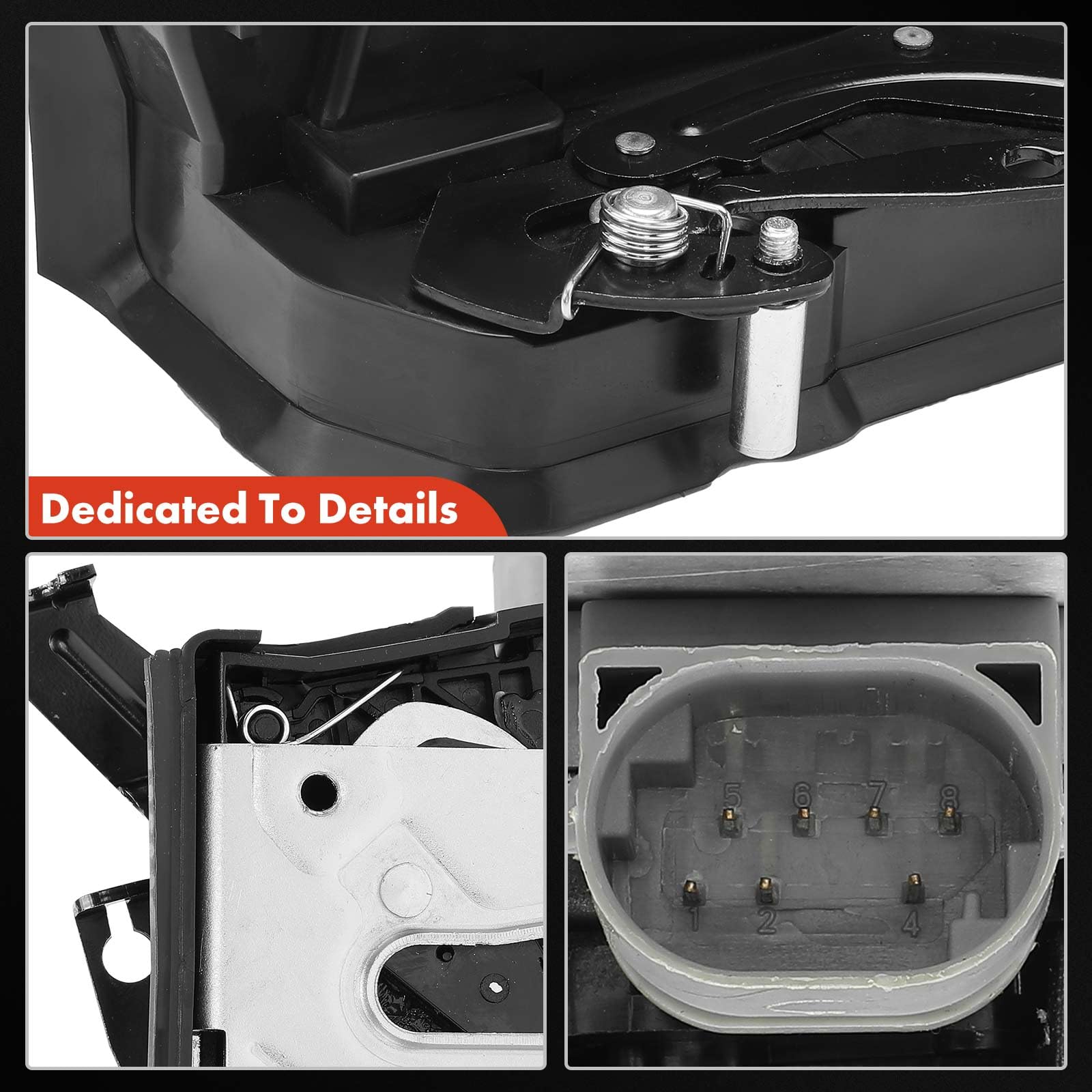 Frankberg Serratura porta serratura auto Anteriore destro Compatibile con Serie 3 Cabriolet E46 Serie 3 Coupé E46 Replace# DLA1459