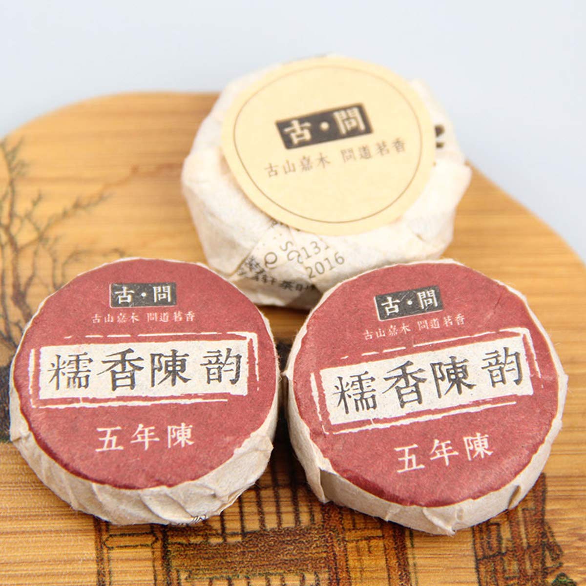 Tè Pu-Erh Tuo Maturo Tè Fermentato Tea Nero Profumato Tea Puer Antico Tee Tuo Cotto Tradizionale Cinese Invecchiato Dalla Cina Bevanda Puer Verde Biologica Senza Additivi (500g)