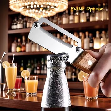 Cartorya Peeler, Duradwell Peeler, Zero Snag Wooden Tool, Multi-Functional Vegetable Peeler For Kitchen, Stainless Steel Blade With Ergonomic Handle, Efficient Peeling Tool, Bottle Opener (1pc)