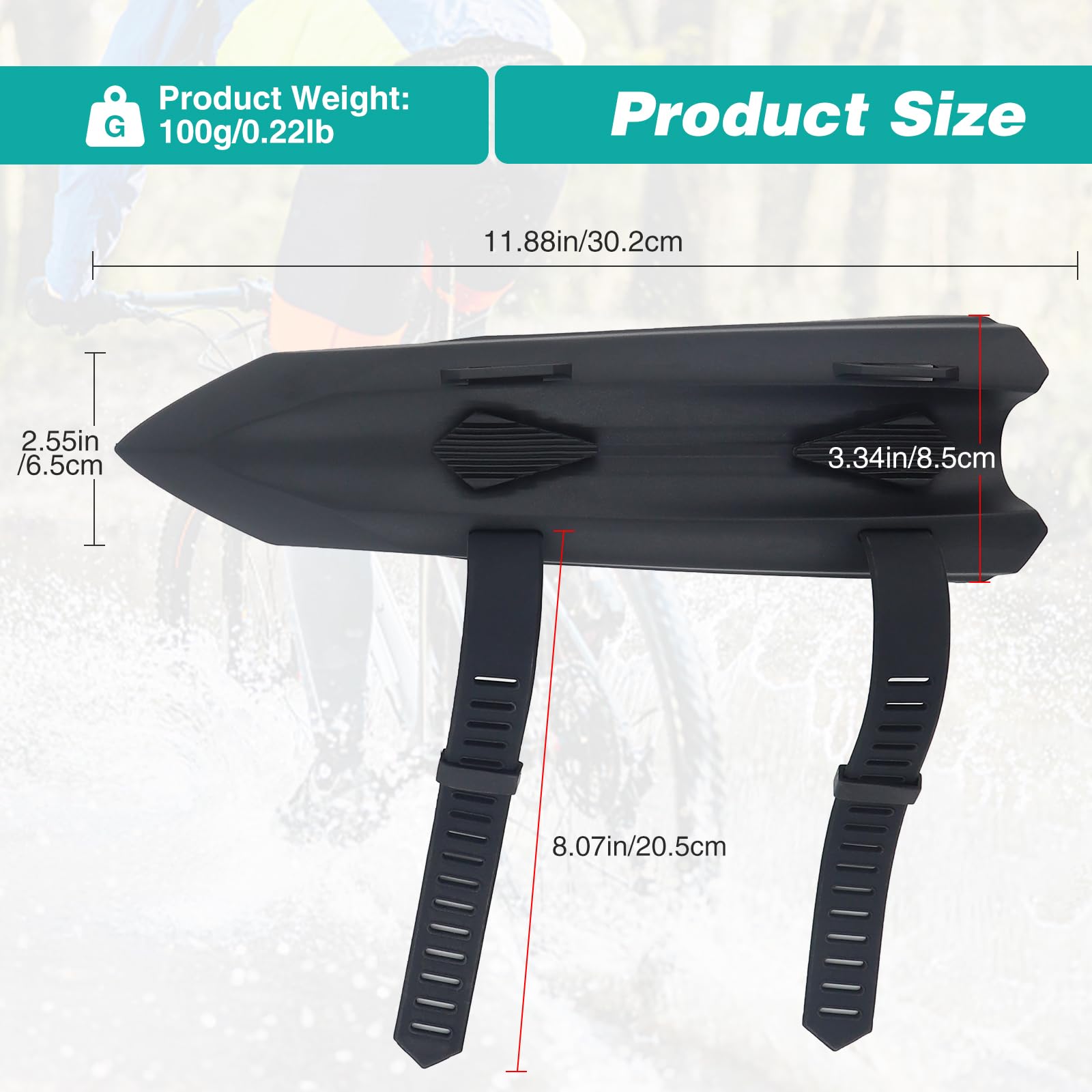GRELiving Fenders Bike Mudguard Set - Image 3