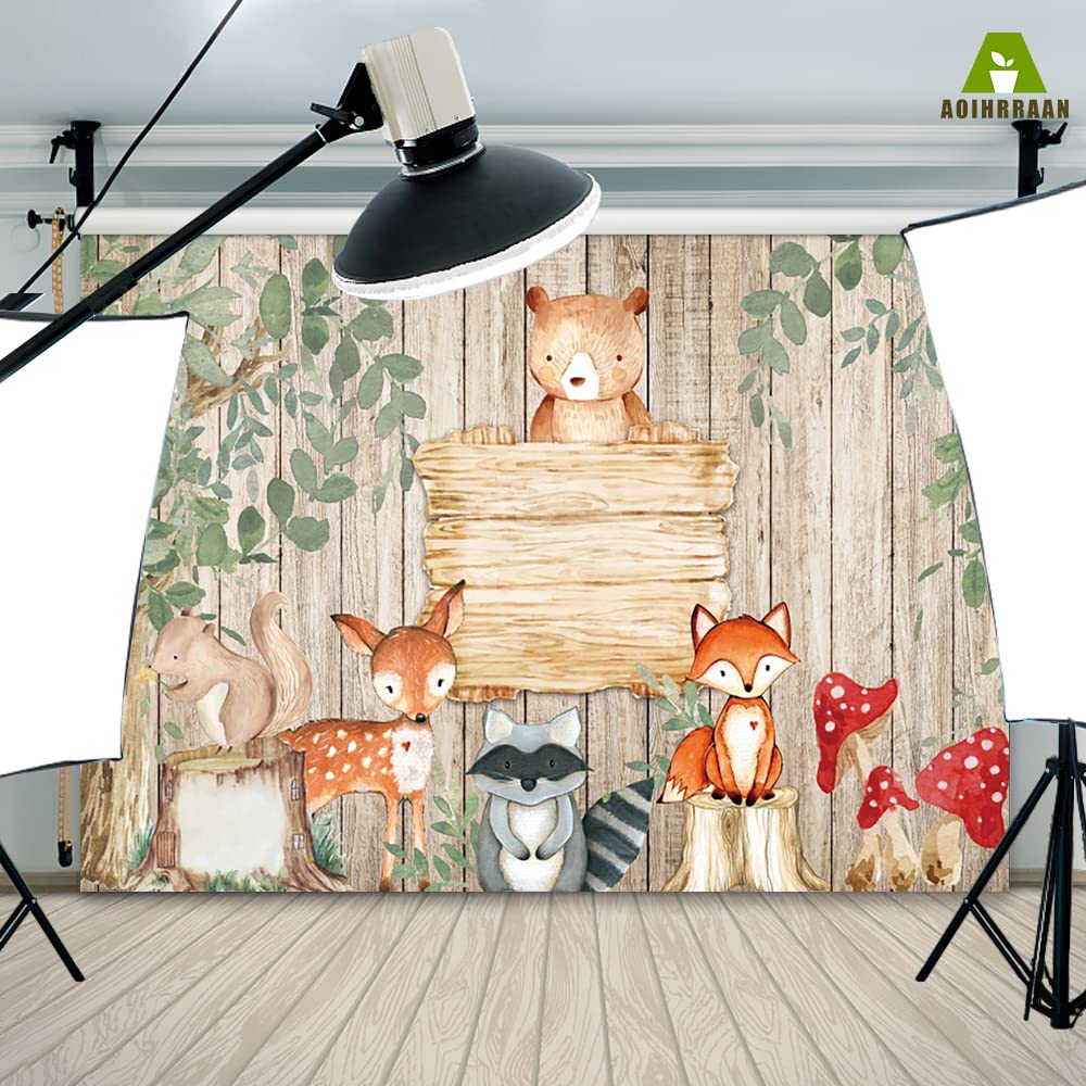 Foto e videocamere YongFoto 1,5x1m Vinile fondali fotografici Foresta dautunno Alba Alberi di