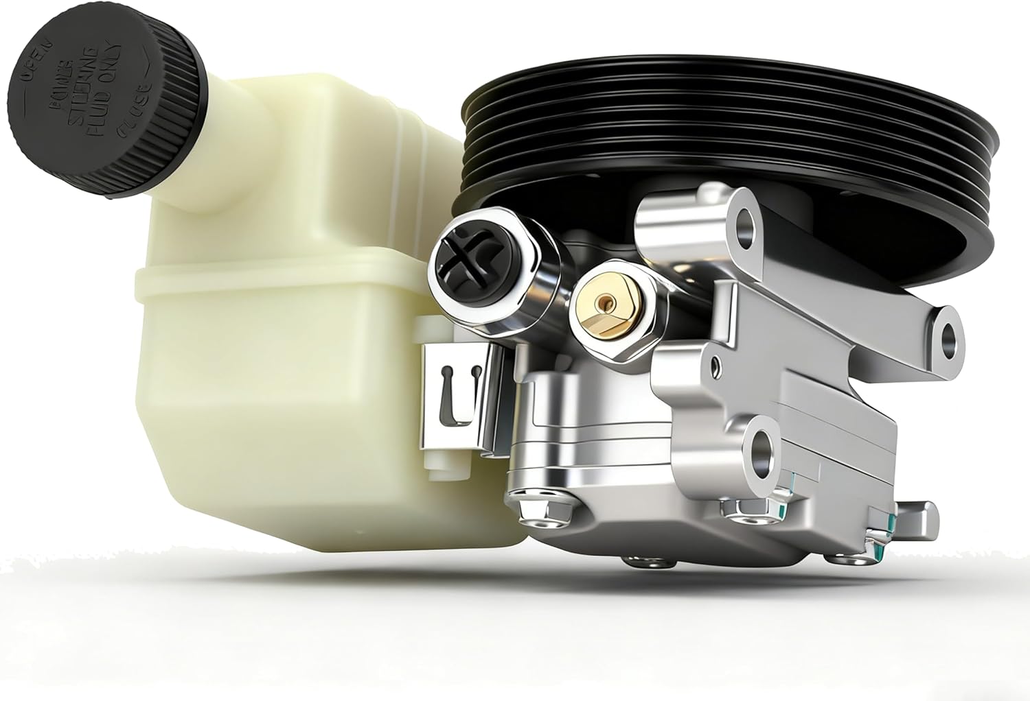 Power Steering Assist Pump Fit for Mazda CX-7 2007 2008 2009 2010 2011 2012, Part Number EG2132600A, BGJ6E32600B, EG2132650C, EG2132650B, EG2132650, 37F32600,BGJ6E32600B, 2.3L/ 2.5L