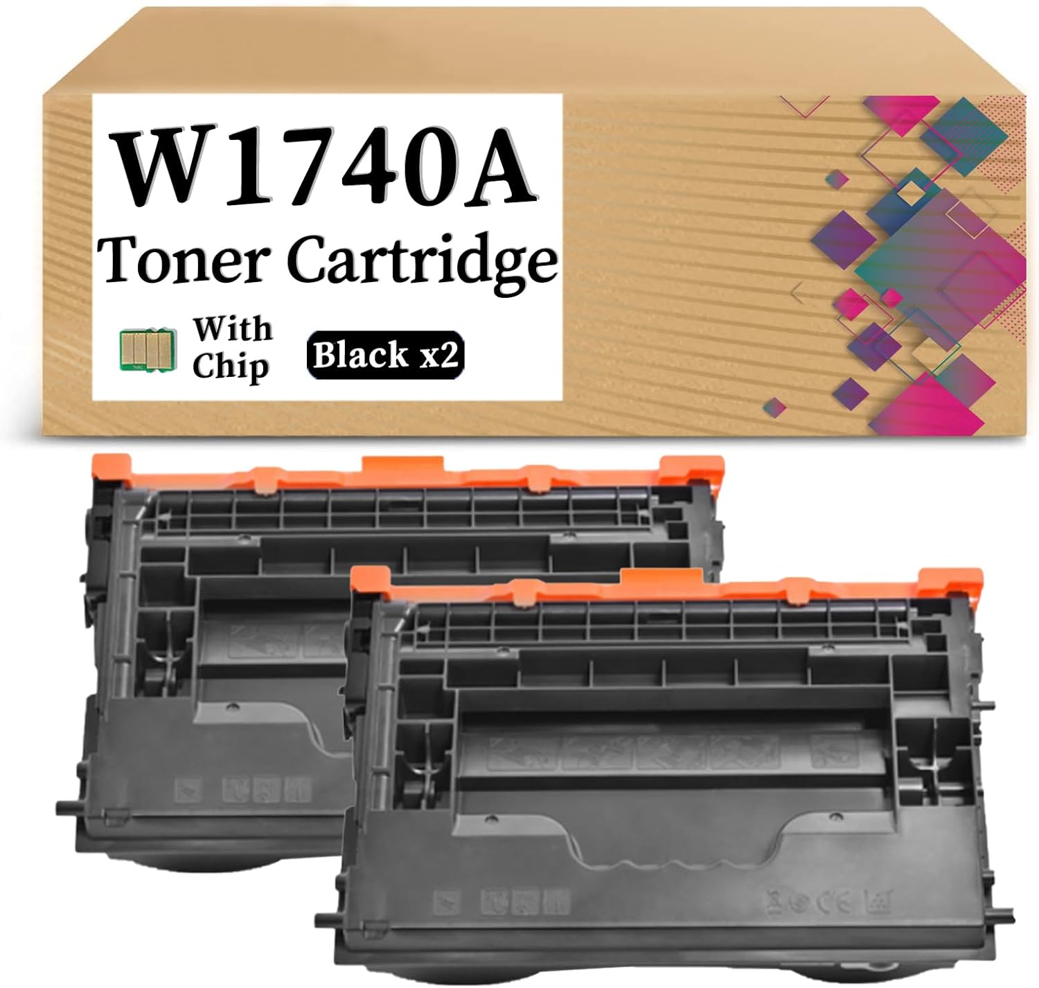 W1740A Toner Cartridge Extra High Yield Replacement Pack