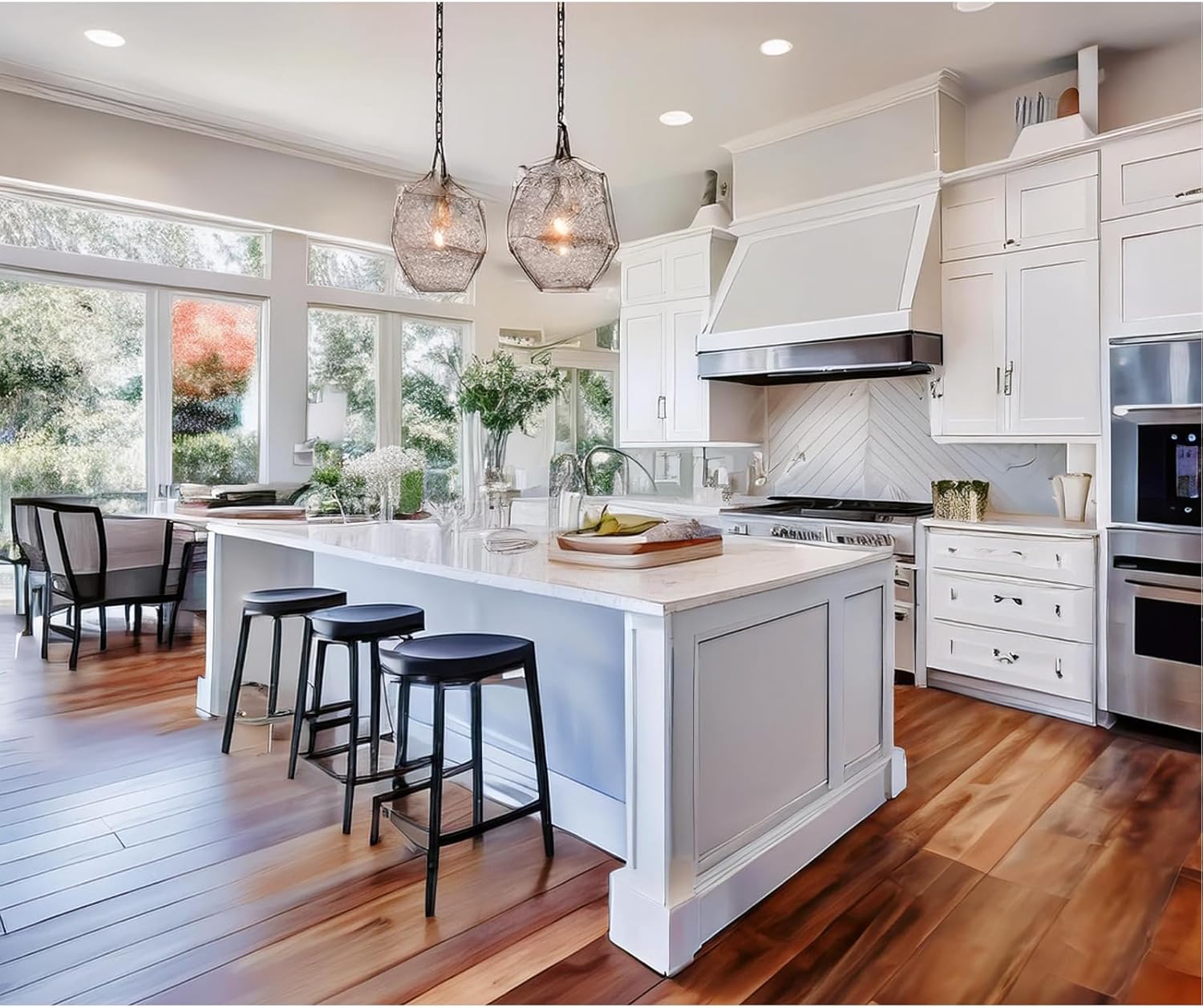 Wall Cabinet, Upper Kitchen Cabinet, Kitchen Wall Cabinets, Bridge Cabinet, Soft Close, Ready to Assemble, Paint Finish, Unassemble, White Shaker (White, 30" W X 15" H X 12" D)