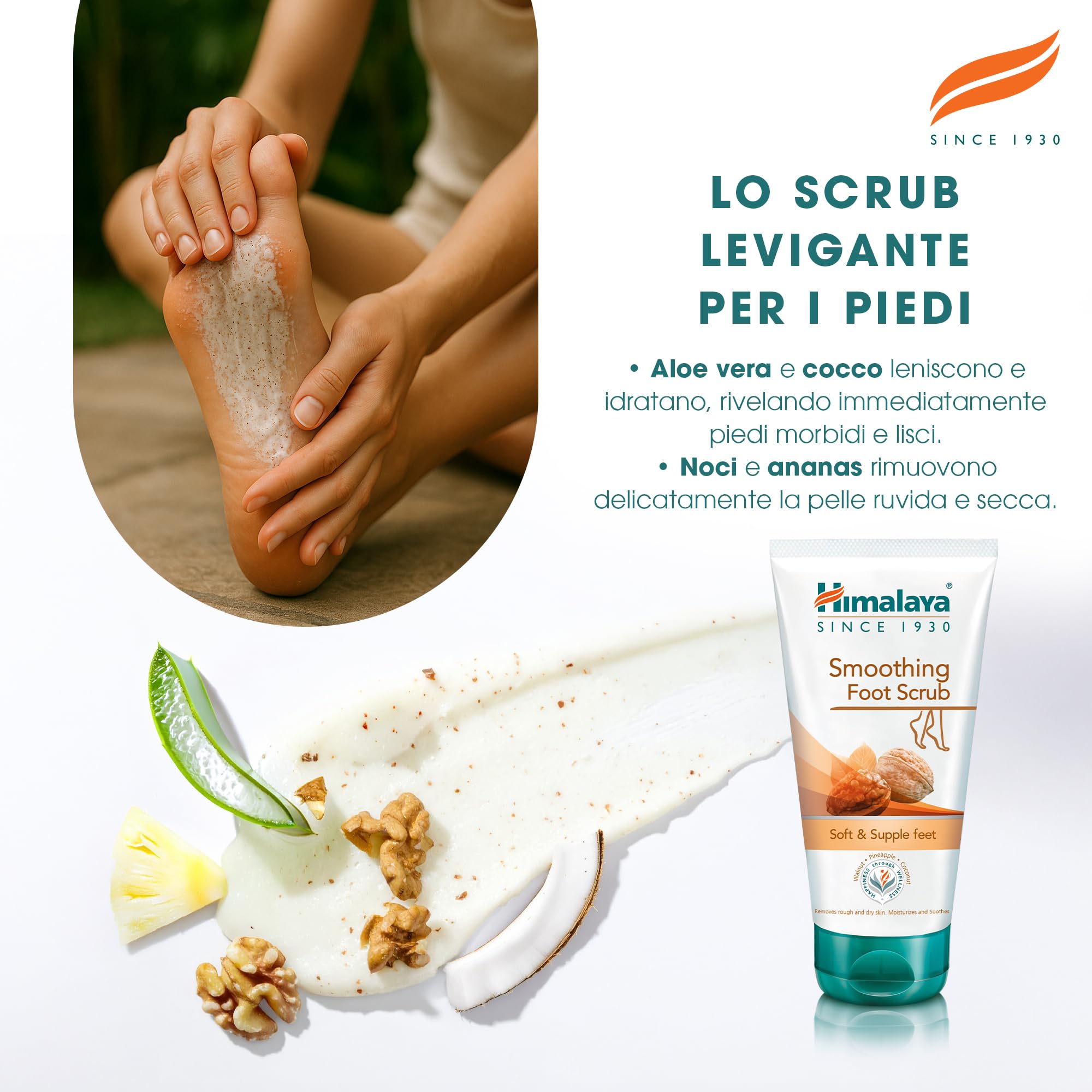 Himalaya Since 1930 Foot Care (Smoothing Foot Scrub)