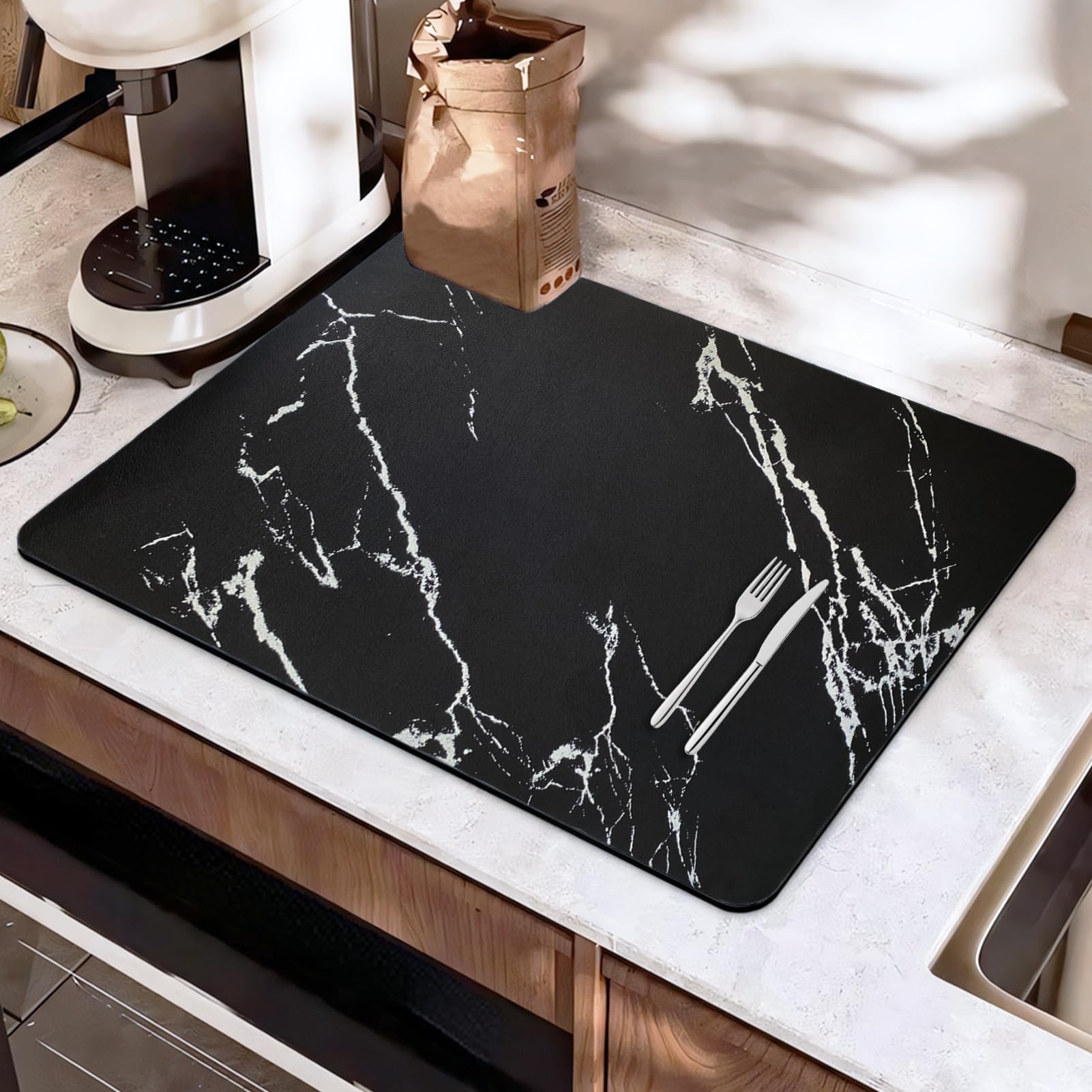 Dokeno Tapis De Séchage, Tapis égouttoir Vaisselle Absorbant