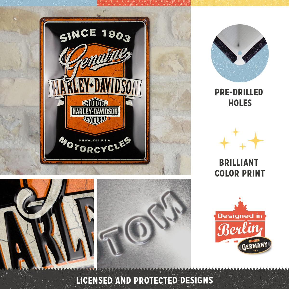 VINTAGE HARLEY壁掛け 木製立体 VINTAGE HARLEY壁掛け 木製立体