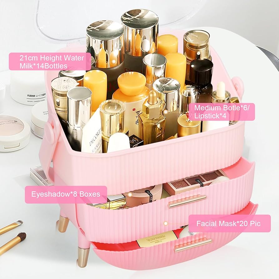 美卵保存箱 makeup box make up box makeup Amazon.com: MASSY Egg Shape(Oval) Makeup Storage Box