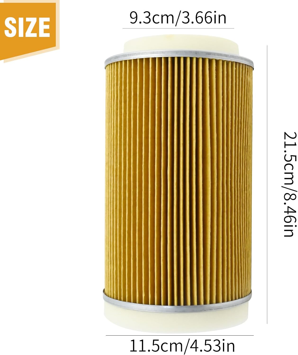 Saihisday 11029-0025 Yellow Air Filter Kawasaki Teryx4 750 800 Teryx 4x4 KRT750A KRF750 KRT800 KRF800